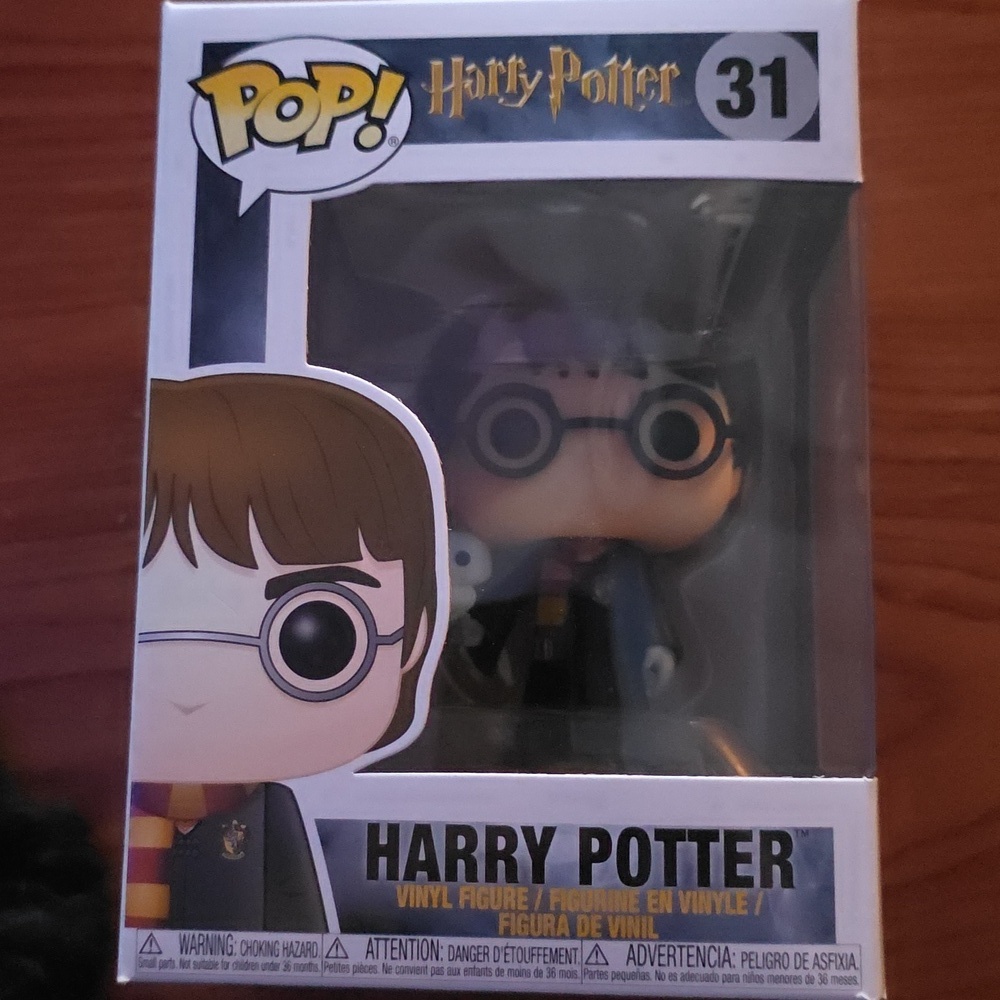 Funko Harry Potter Pop Vinyl Figure with Glasses and Scarf